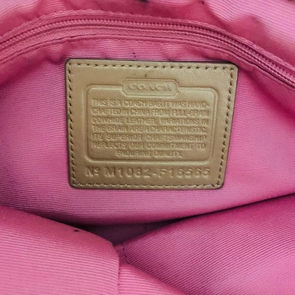 Coach Leather East West Gallery Tote Bag Top Zip British Tan Neutral Minimalist - Picture 12 of 14